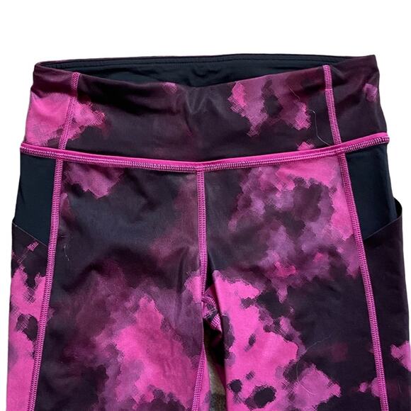 Lululemon Pace Rival Crop Blooming Pixie Raspberry Women's Size 4 - Picture 2 of 10